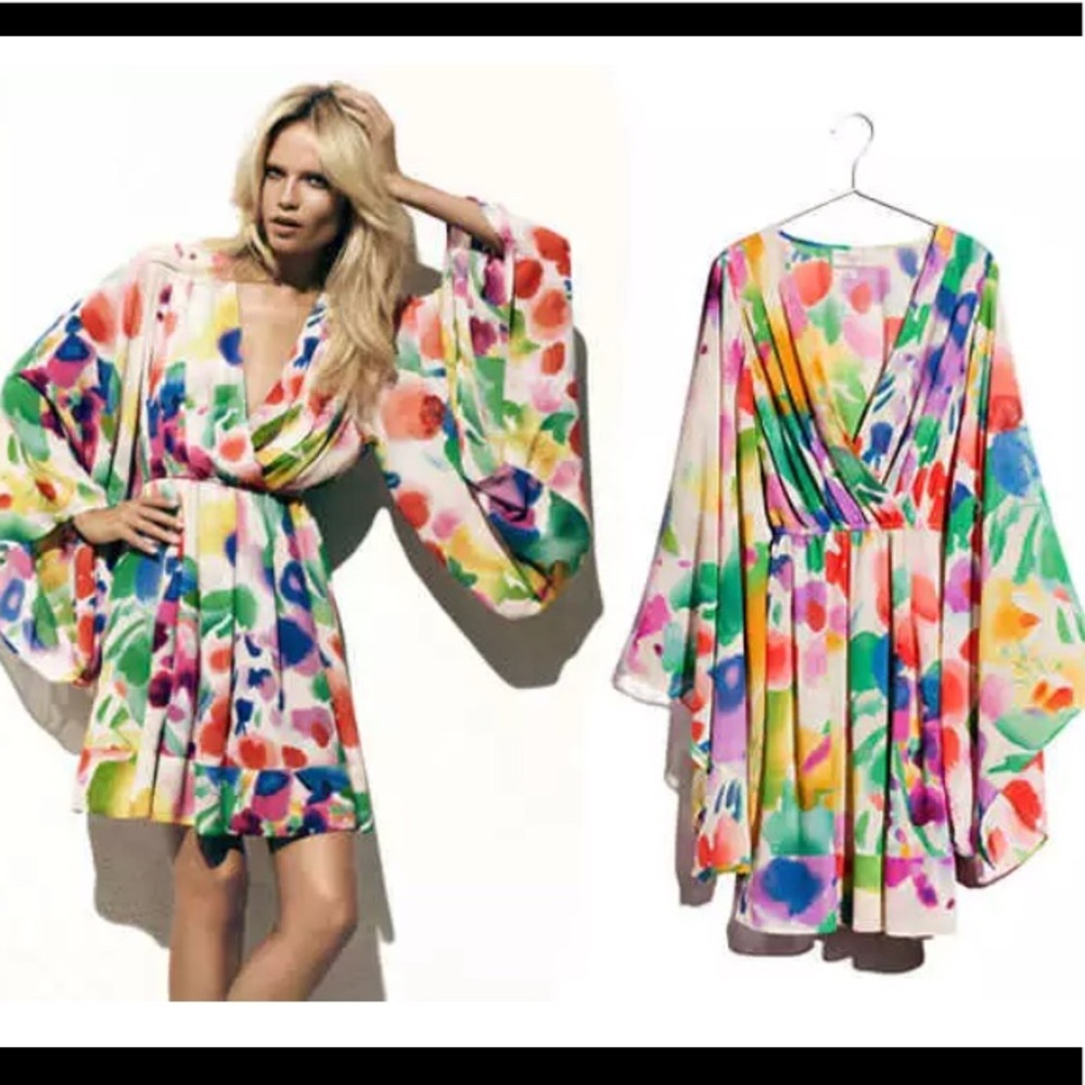 H&M Garden collection Kimono tunic Dress